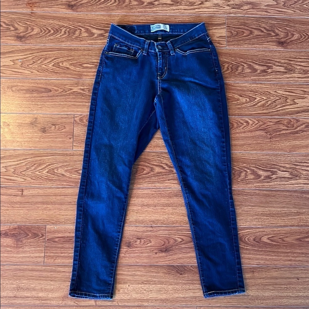 Levi's Curvy Skinny Deep Indigo Jeans